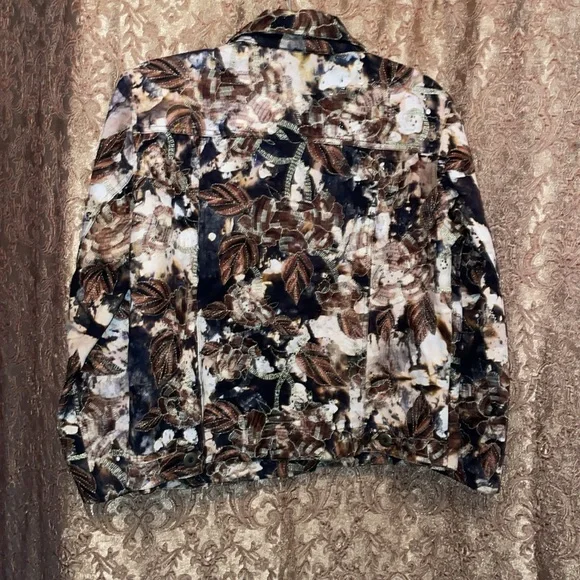 Women's Multicolor Jacket by Chico's.  Size 0 - Picture 2 of 5